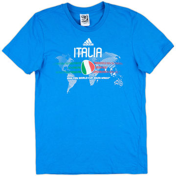 2010 Italy World Cup Cotton Tee - 8/10 - (S)
