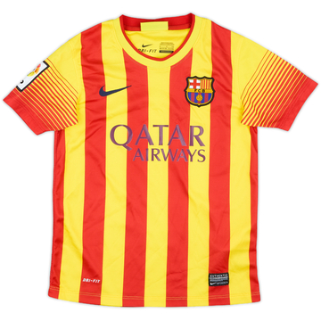 2013-15 Barcelona Away Shirt - 10/10 - (S.Boys)