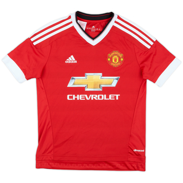 2015-16 Manchester United Home Shirt - 10/10 - (M.Boys)