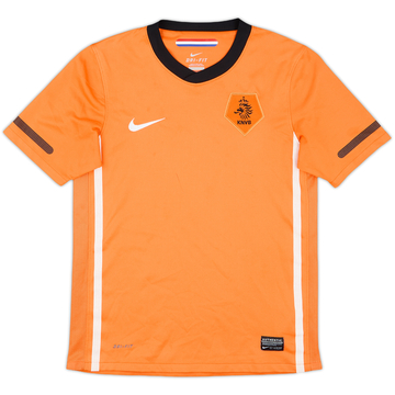 2010-11 Netherlands Home Shirt - 8/10 - (M.Boys)