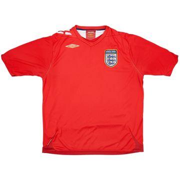 2006-08 England Away Shirt - 4/10 - (XL)