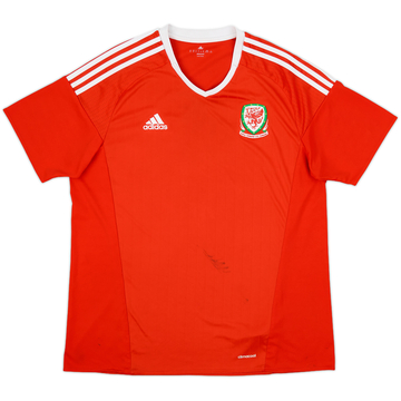 2016-17 Wales Home Shirt - 5/10 - (XL)