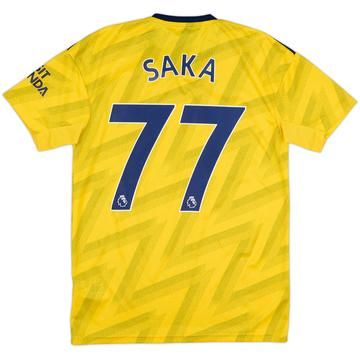 2019-20 Arsenal Away Shirt Saka #77 - 10/10 - (S)