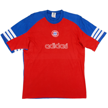 1995-96 Bayern Munich adidas Cotton Tee - 7/10 - (L)