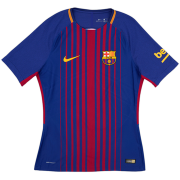 2017-18 Barcelona Authentic Home Shirt - 9/10 - (Women's M)