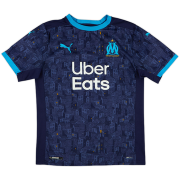 2020-21 Olympique Marseille Away Shirt - 8/10 - (S)