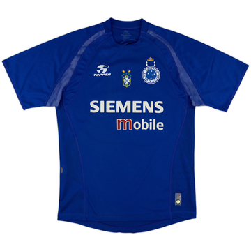 2004 Cruzeiro Home Shirt #7 - 6/10 - (S)