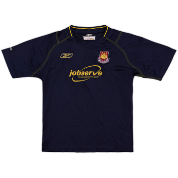 2003-04 West Ham Away Shirt - 8/10 - (L.Boys)