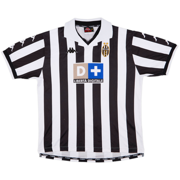 1999-00 Juventus Home Shirt 'Cosmos' - 6/10 - (XL)