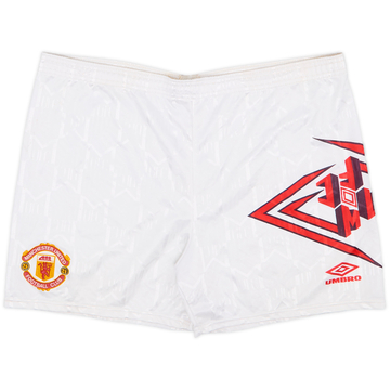 1992-94 Manchester United Home Shorts - 5/10 - (L)