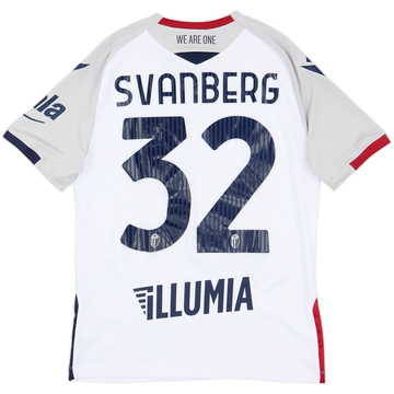 2020-21 Bologna Away Shirt Svanberg #32 - 10/10 - (S)