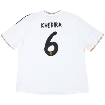 2013-14 Real Madrid Home Shirt Khedira #6 (3XL)