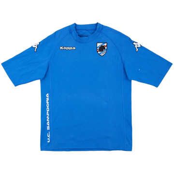 2008-09 Sampdoria Kappa Training Shirt - 6/10 - (XXL)