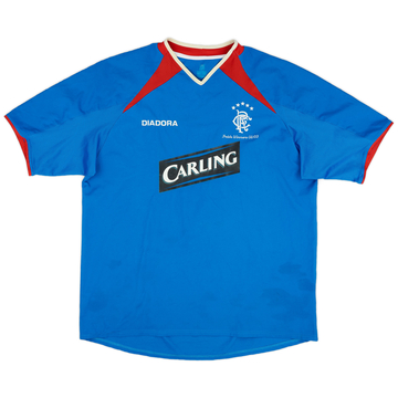 2003-05 Rangers 'Treble Winners' Home Shirt - 6/10 - (XL)