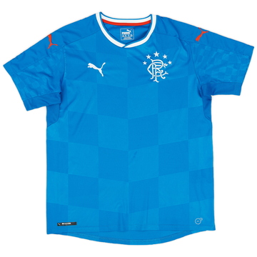 2016-18 Rangers Home Shirt - 10/10 - (XL.Boys)