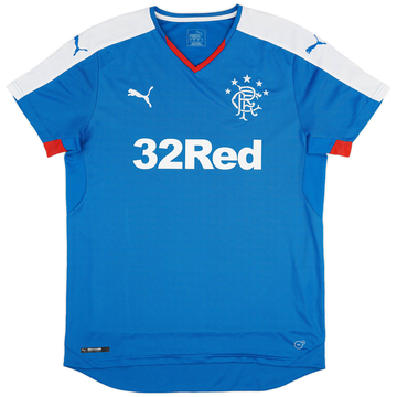 2015-16 Rangers Home Shirt - 9/10 - (L)