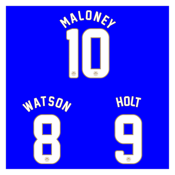 2013-14 Wigan Athletic European Name Set