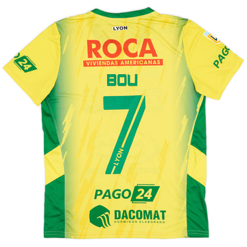 2021-22 Defensa y Justicia Home Shirt Bou #7 - 9/10 - (XS)