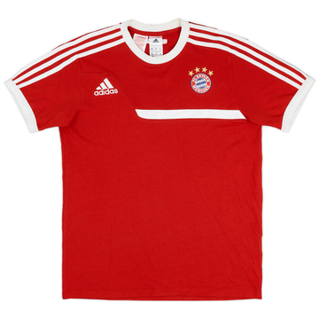 2013-14 Bayern Munich adidas Polo T-Shirt - 9/10 - (XL.Boys)