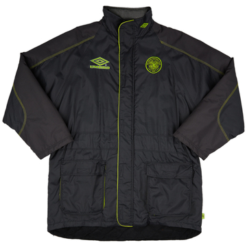 1998-99 Celtic Umbro Padded Bench Coat - 9/10 - (XL)