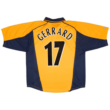 2000-02 Liverpool Away Shirt Gerrard #17
