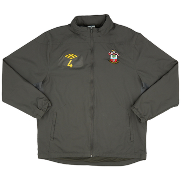 2012-13 Southampton Player Issue Umbro Hooded Track Jacket #4 - 5/10 - (XL)