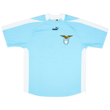 2003-04 Lazio 'Signed' Basic Home Shirt - 9/10 - (L)