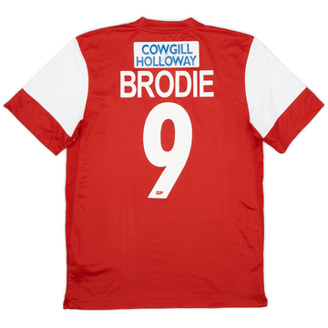 2011-12 Fleetwood Home Shirt Brodie #9 - 7/10 - (S)