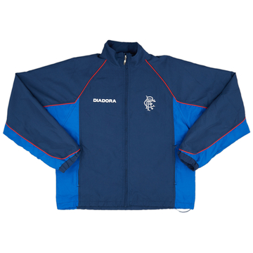 2003-05 Rangers Diadora Track Jacket - 9/10 - (L)