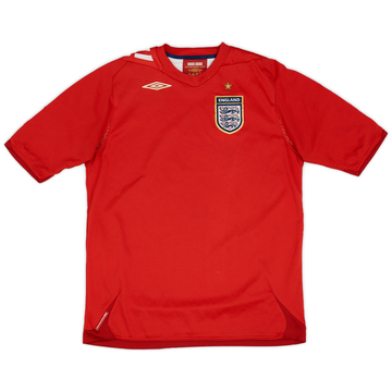 2006-08 England Away Shirt - 8/10 - (XL.Boys)