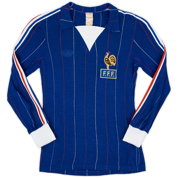 1980-82 France Home L/S Shirt - 6/10 - (S.Boys)