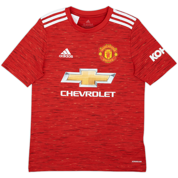 2020-21 Manchester United Home Shirt - 10/10 - (L.Boys)