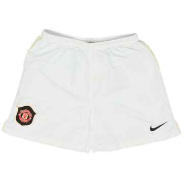 2006-07 Manchester United Home Shorts - 6/10 - (M.Boys)