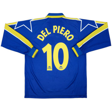 1996-97 Juventus Away L/S Shirt Del Piero #10 - 7/10 - (XL)