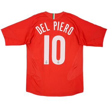 2005-06 Juventus Away Shirt Del Piero #10 - 6/10 - (S)