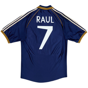 1998-99 Real Madrid Third Shirt Raul #7 - 8/10 - (M)