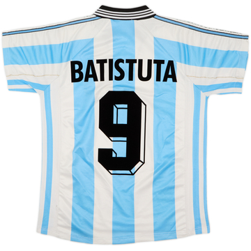 1998-99 Argentina Home Shirt Batistuta #9 - 7/10 - (M)