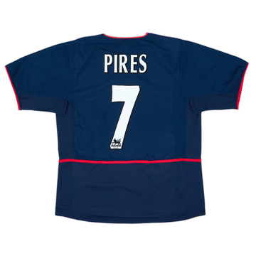 Camiseta de visitante del Arsenal 2002-04 Pires #7 - 8/10 - (L)