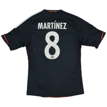 2012-13 Bayern Munich Third Shirt Martinez #8 - 5/10 - (S)