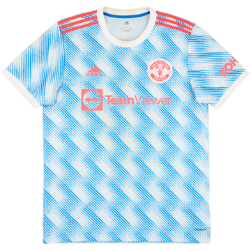 2021-22 Manchester United Away Shirt - 5/10 - (L)