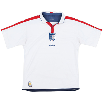2003-05 England Home Shirt - 5/10 - (L.Boys)