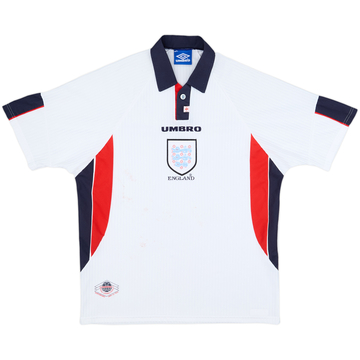 1997-99 England Home Shirt - 4/10 - (XL)