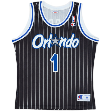 1993-94 Orlando Magic A.Hardaway #1 Champion Away Jersey - 8/10 - (M)