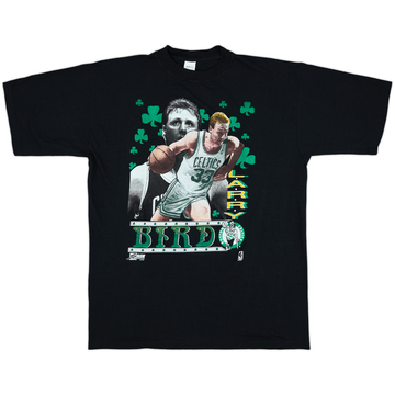 1990s Boston Celtics Larry Bird Salem Sportswear Graphic Tee - 9/10 - (XXL)