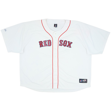 2009-15 Boston Red Sox Majestic Home Jersey - 6/10 - (6XL)