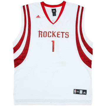 2006-10 Houston Rockets McGrady #1 adidas Swingman Alternate Jersey - 8/10 - (XXL)