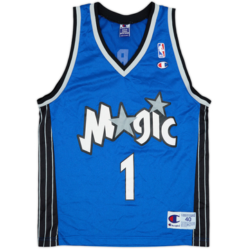 2000-02 Orlando Magic McGrady #1 Champion Away Jersey - 8/10 - (M)