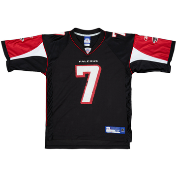 2005-06 Atlanta Falcons Vick #7 Reebok On Field Alternate Jersey - 6/10 - (M)