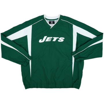 2009 New York Jets NFL Pullover Windbreaker Jacket - 9/10 - (XL)
