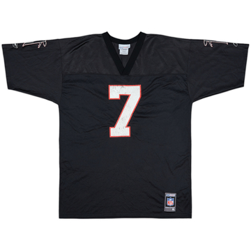2001 Atlanta Falcons Vick #7 Reebok Home Jersey - 8/10 - (XL.Boys)
